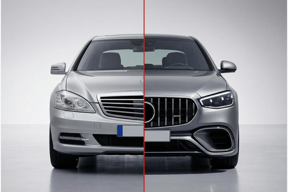 Mercedes S-class W221 2005-2013 Kit de conversion restylage en W223 AMG S63 Photo 1