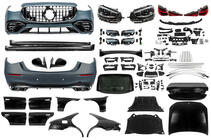 Mercedes S-class W221 2005-2013 Kit restylage vers W223 AMG S63 (avec poignées de porte et inserts) photo 1