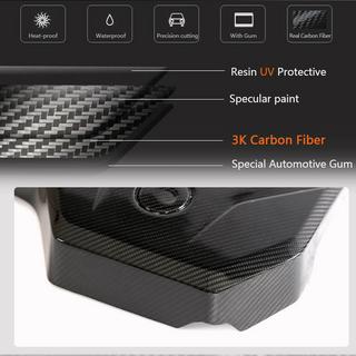 Cache moteur Dry Carbon (2021-2023) BMW 6 Series G32 2017- photo 2