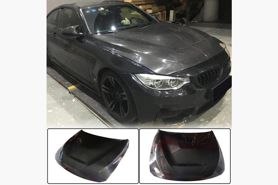 BMW 3 Series F30/F31 2012-2019 Capot GTS-Style V2 (pour F30/F31, Fibre de Carbone) Image
