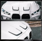 BMW 4 Series G22/23/26 2020- Cache de capot carbone (2021+) photo 5