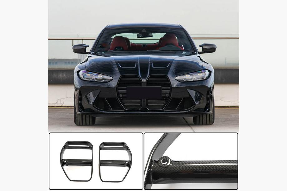 BMW 4 Series G22/23/26 2020- Calandre V3 (pour G82/G83, Carbone) Image