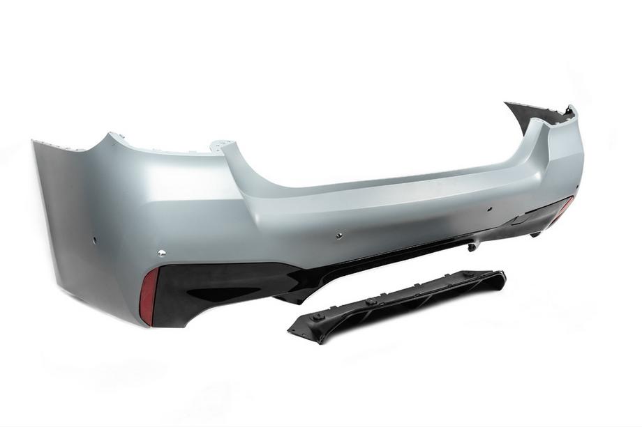 BMW Série 5 G30/G31 2017–2023 Pare-chocs arrière complet style M5 F90 (pour 2021+) Photo 3