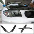 BMW 1 Series E81/E82/E87/E88 2004-2011 Paupières de phares (Carbone) photo 1
