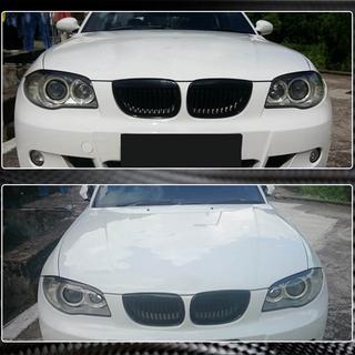 Paupières de phares (Carbone) BMW 1 Series E81/E82/E87/E88 2004-2011 photo 4