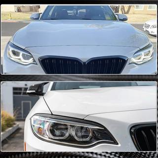 Paupières de phares (Carbone) BMW 2 Series F22/F23 2014-2021 photo 4