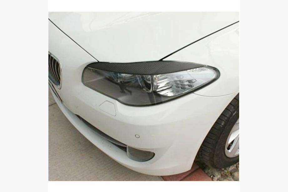 BMW 5 Series F10/F11 2010–2016 Cils de phares (2010-2013, Carbone) Photo 3