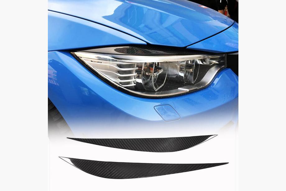 BMW 3 Series F30/F31 2012-2019 Coques de Phares V2 (pour F80, Carbone) Photo 1
