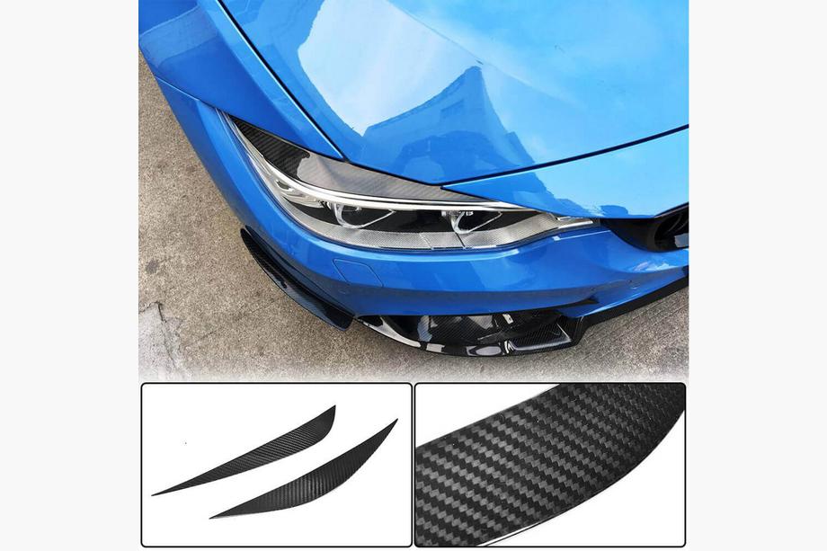 BMW 3 Series F30/F31 2012-2019 Coques de Phares V2 (pour F80, Carbone) Photo 2