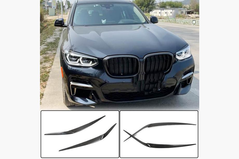 BMW X3 G01 2018- Coques de phares (2018-2021, Carbone) Image