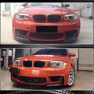 Extensions Flap de Pare-chocs Avant (pour 1M E82, Carbone) BMW 1 Series E81/E82/E87/E88 2004-2011 photo 3
