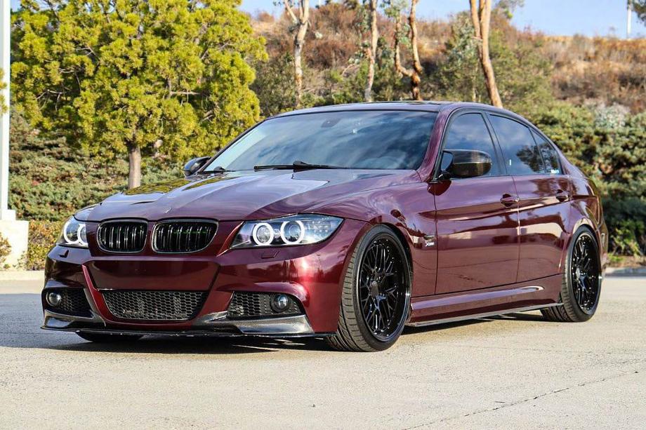 BMW 3 Series E90/E91 2005-2011 Flaps de pare-chocs avant (pour E90 2008-2011 M-Sport, Carbone) Photo 3