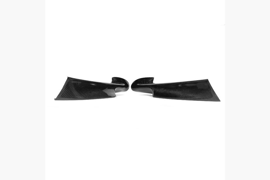 BMW 3 Series E90/E91 2005-2011 Flaps de pare-chocs avant (pour E90 2008-2011 M-Sport, Carbone) Photo 6