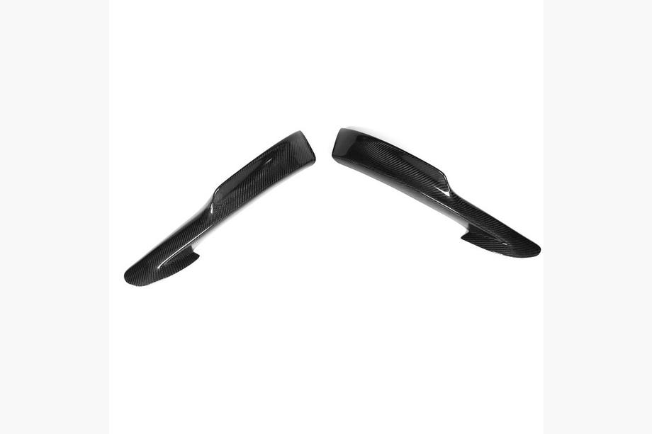 BMW 3 Series E90/E91 2005-2011 Flaps de pare-chocs avant (pour E90 2008-2011 M-Sport, Carbone) Photo 8