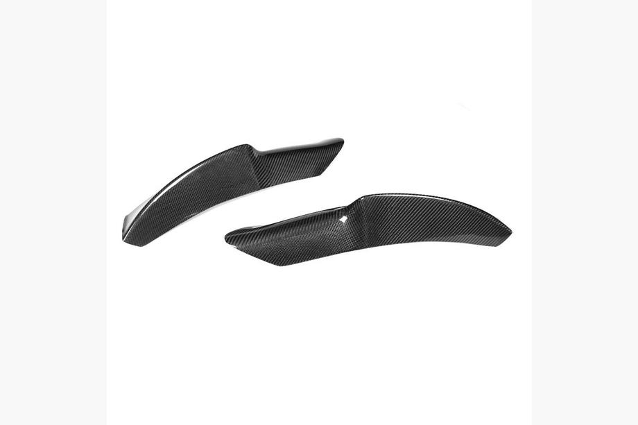 BMW 3 Series E90/E91 2005-2011 Flaps de pare-chocs avant (pour E90 2008-2011 M-Sport, Carbone) Photo 9