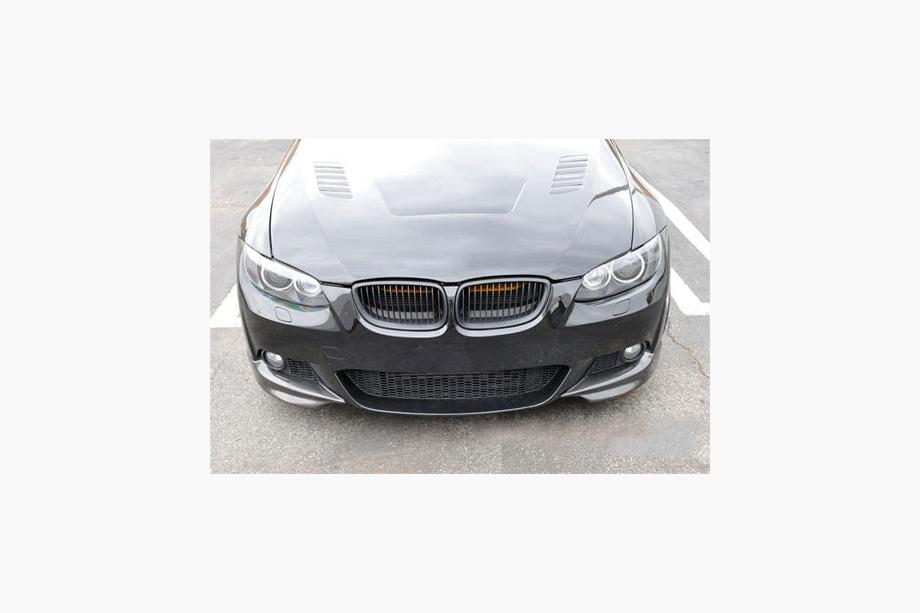 BMW 3 Series E92/E93 2006–2013 Flaps de pare-chocs avant (pour M-Sport 2006-2009, Carbone) Photo 4