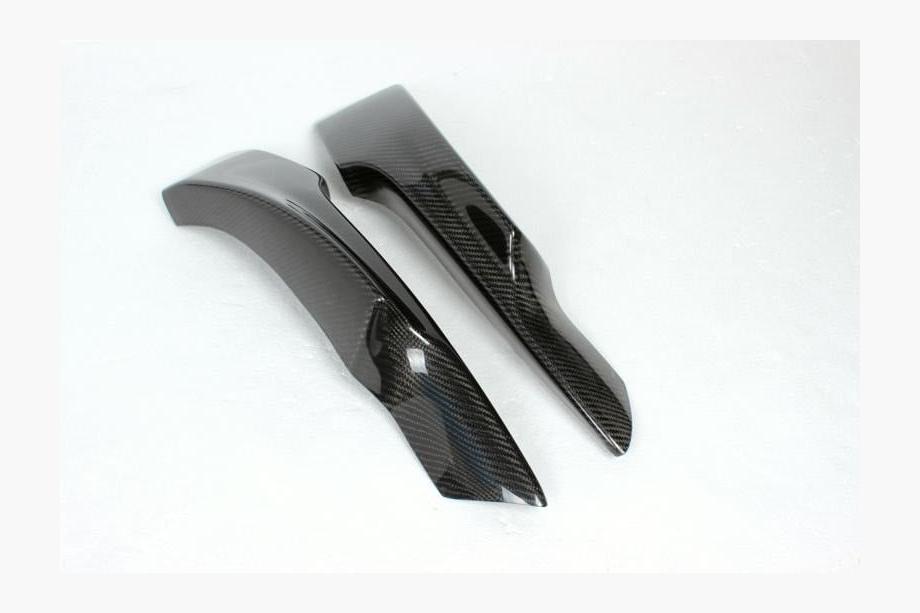 BMW 3 Series E92/E93 2006–2013 Flaps de pare-chocs avant (pour M-Sport 2006-2009, Carbone) Photo 7