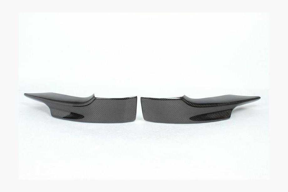 BMW 3 Series E92/E93 2006–2013 Flaps de pare-chocs avant (pour M-Sport 2006-2009, Carbone) Photo 9