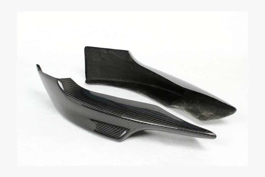 BMW 3 Series E92/E93 2006–2013 Flaps de pare-chocs avant (pour M-Sport 2006-2009, Carbone) Photo 10