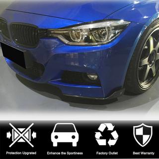 Extensions Flap de Pare-chocs Avant (pour F30 M-Sport, Carbone) BMW 3 Series F30/F31 2012-2019 photo 3