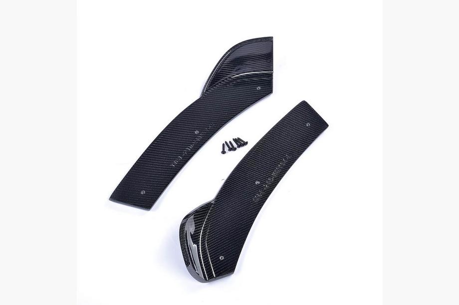 BMW 4 Series F32/F33/F36 2012-2020 Extensions Flap de Pare-chocs Avant (pour M-Sport, Carbone) Photo 4