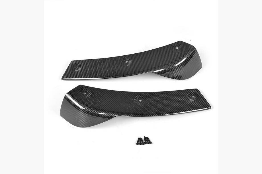 BMW 4 Series F32/F33/F36 2012-2020 Extensions Flap de Pare-chocs Avant (pour M-Sport, Carbone) Photo 5