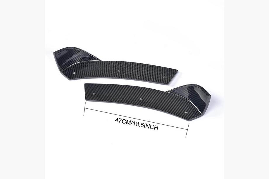 BMW 4 Series F32/F33/F36 2012-2020 Extensions Flap de Pare-chocs Avant (pour M-Sport, Carbone) Photo 6