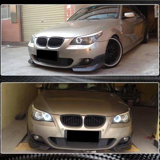 Extensions Flap de Pare-chocs Avant (pour M-Sport, Carbone) BMW 5 Series E60/E61 2003-2010 photo 4