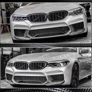Extensions Flap de Pare-chocs Avant (pour M5 F90 2017-2020, Carbone) BMW Série 5 G30/G31 2017–2023 photo 4