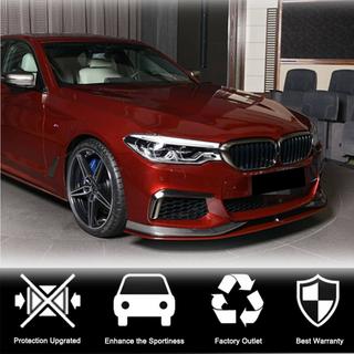 Flaps de pare-chocs avant V3 pour M-Sport 2017-2020 Carbone BMW Série 5 G30/G31 2017–2023 photo 2