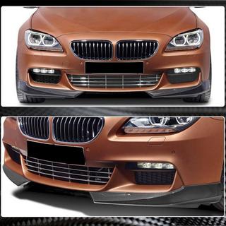 Lame avant Flap V1 pour pare-chocs (pour M-Sport, Carbone) BMW 6 Series F12/F13/F06 2011-2018 photo 3