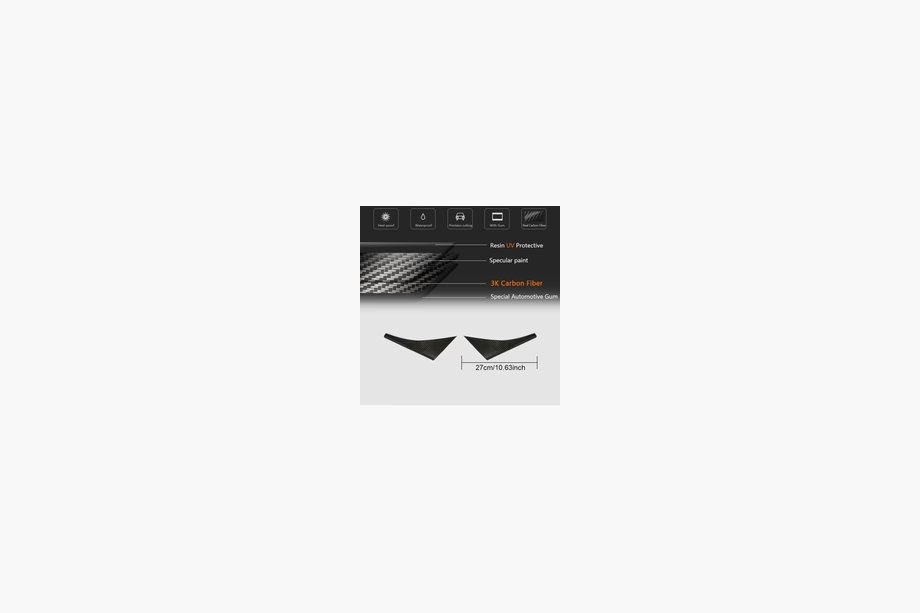 BMW I8 2014-2020 Flaps de Pare-chocs Avant (Carbone) Photo 7