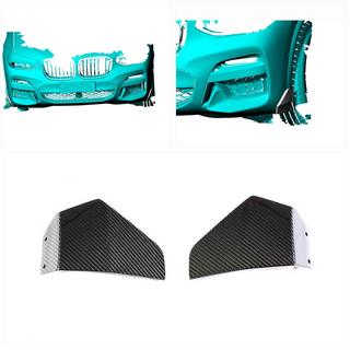 Flaps de pare-chocs avant (pour M-Sport d'origine 2018-2021, Carbone) photo 2