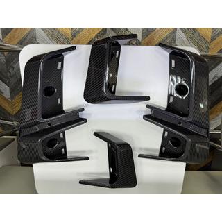 Inserts en carbone pour kit carrosserie BRB Mercedes G class W463 2018-2024 photo 3