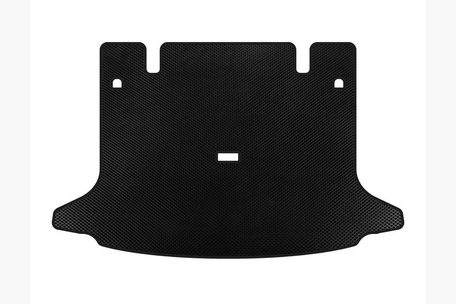 Dacia Logan I 2005-2008 Tapis de coffre EVA (SW, 7 places, Noir) Photo 1