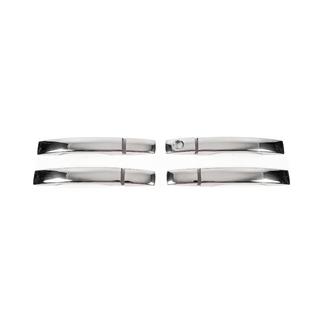 Couvre-poignées de Porte Chromés (4 pcs, Acier Inoxydable) Ssang Yong Rodius photo 1