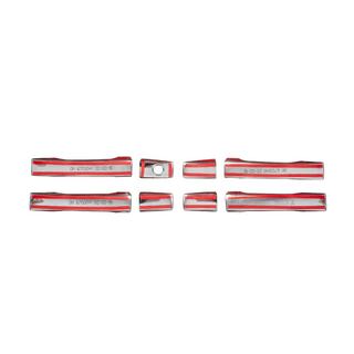Couvre-poignées de Porte Chromés (4 pcs, Acier Inoxydable) Ssang Yong Rodius photo 4