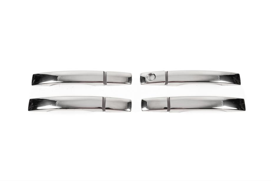 Ssang Yong Rodius Couvre-poignées de Porte Chromés (4 pcs, Acier Inoxydable) Photo 1