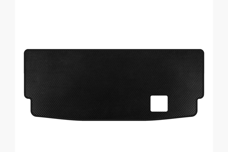 Mercedes GL class X164 2006-2012 Tapis de coffre (7 places avec 3e rangée déployée, Noir) Image