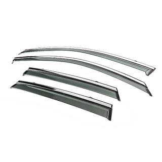 Déflecteurs de Vitres avec Moulure Chromée Niken Luxury (HB, 4 pcs) photo 2