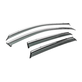 Déflecteurs de Vitres avec Moulure Chromée Niken Luxury (HB, 4 pcs) photo 3