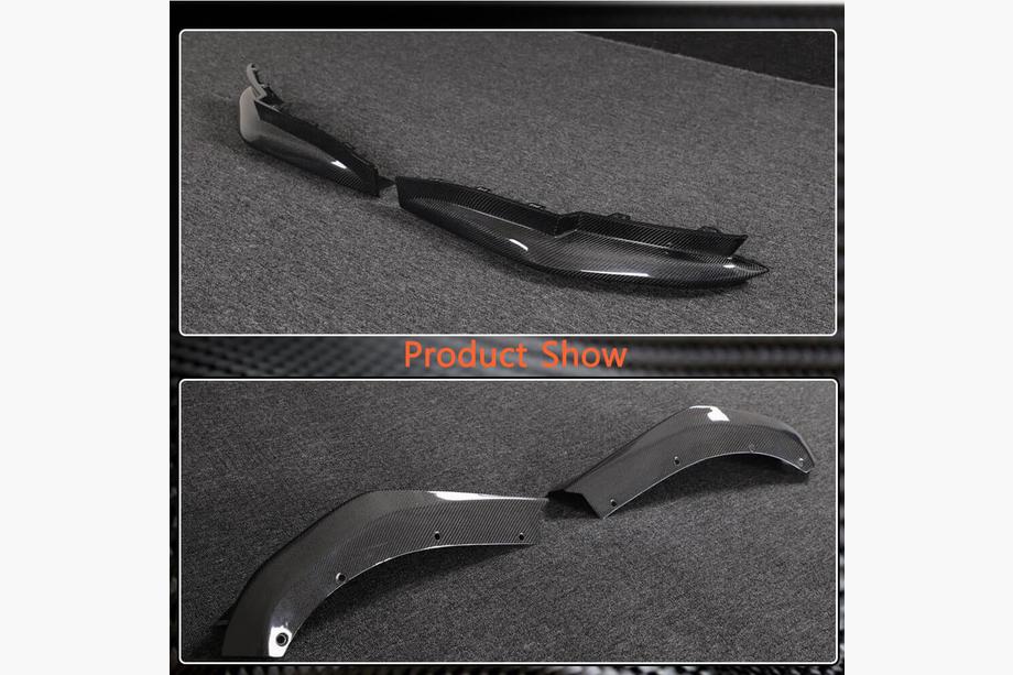 BMW 3 Series G20/G21 2018- Extension de pare-chocs arrière Flap V1 (pour G80, Carbone) Photo 3