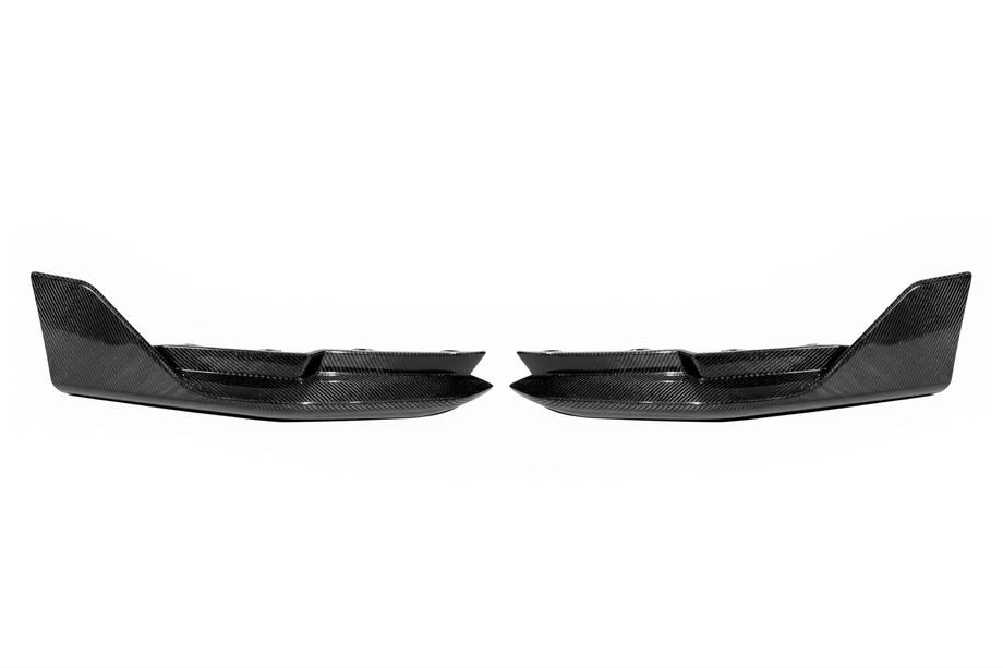 BMW 3 Series G20/G21 2018- Extension de pare-chocs arrière Flap V2 (pour G80, Carbone) Photo 6