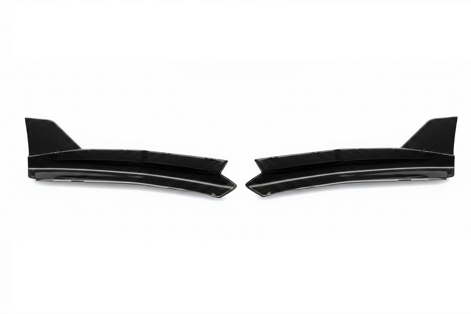 BMW 3 Series G20/G21 2018- Extension de pare-chocs arrière Flap V2 (pour G80, Carbone) Photo 10