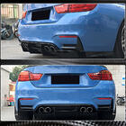 BMW 4 Series F32/F33/F36 2012-2020 Extension de pare-chocs arrière Flap V2 (pour F82/F83) photo 4