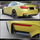 BMW 4 Series F32/F33/F36 2012-2020 Extension de pare-chocs arrière Flap V2 (pour F82/F83) photo 5