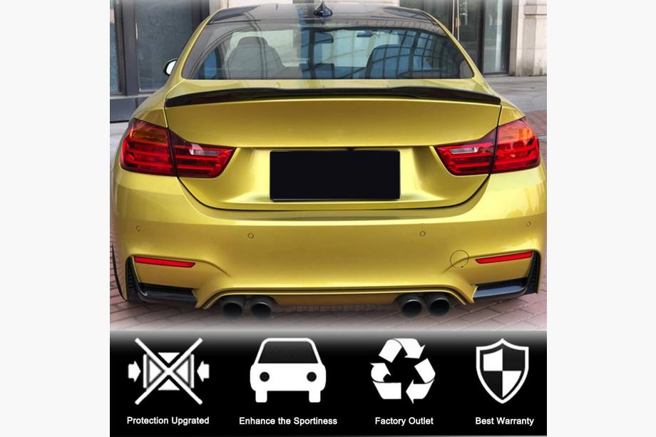 BMW 4 Series F32/F33/F36 2012-2020 Extension de pare-chocs arrière Flap V2 (pour F82/F83) Photo 3