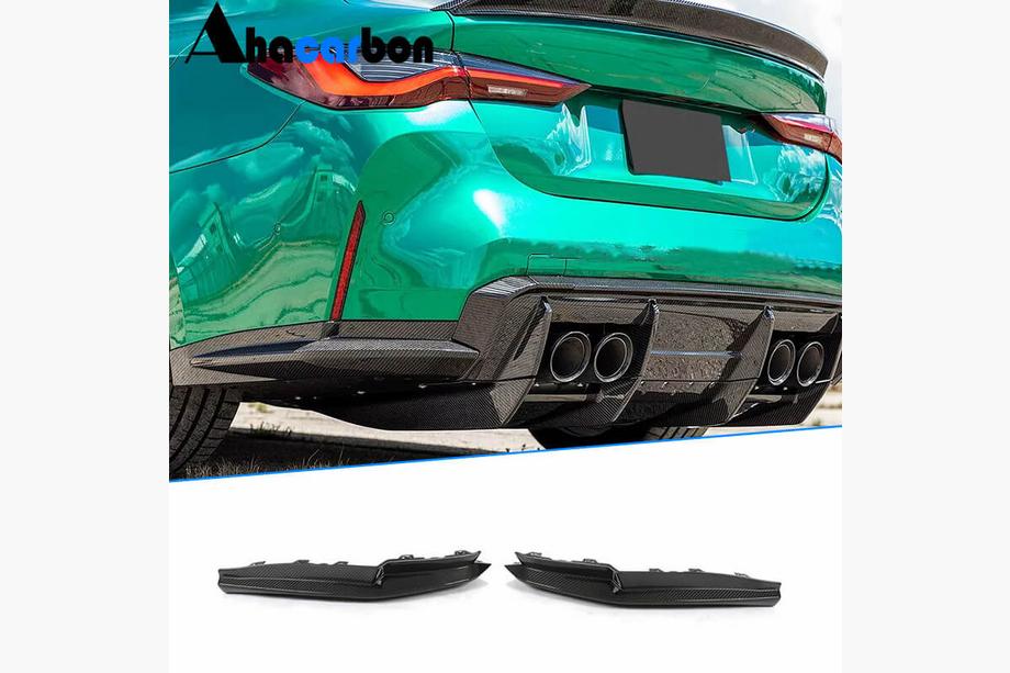 BMW 4 Series G22/23/26 2020- Extension de pare-chocs arrière Flap V3 (pour G82/G83) Image