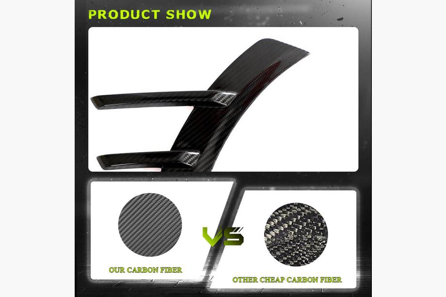 BMW 2 Series G42 2021- Extensions aérodynamiques de pare-chocs arrière (pour G87, Carbone) Photo 4