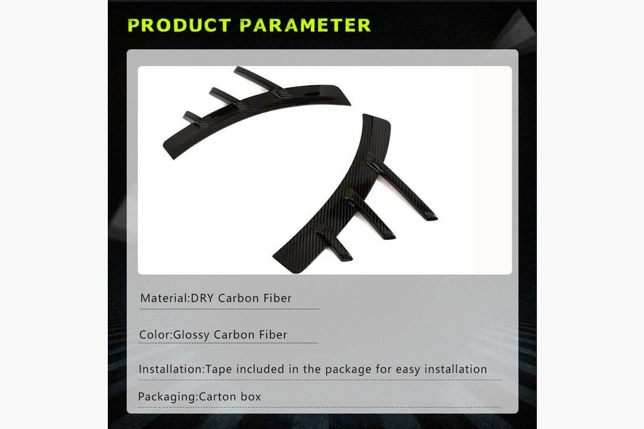 BMW 2 Series G42 2021- Extensions aérodynamiques de pare-chocs arrière (pour G87, Carbone) Photo 6